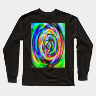 Psychedelic Flower Long Sleeve T-Shirt